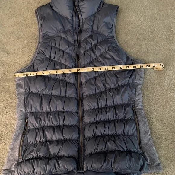 Tangerine Blue puffy vest - Picture 3 of 4